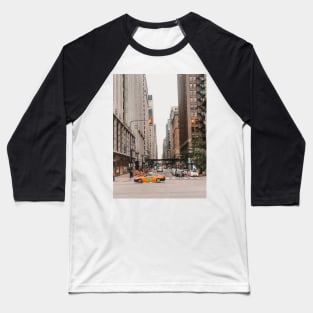 Michigan Avenue in Chicago - Travel Photography Baseball T-Shirt